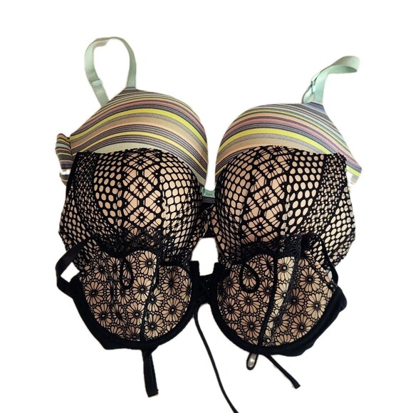 Victoria's Secret Other - Victoria's Secret Push-Up Bras Lot (3) 34D Padded Sexy Lingerie Bundle